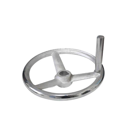 Handwheel เหล็กหล่อพร้อมที่จับหมุนได้